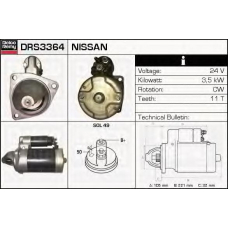 DRS3364 DELCO REMY Стартер