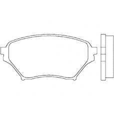 23863 150  0 4 T4067 TEXTAR Колодки тормозные