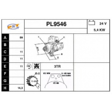 PL9546 SNRA Стартер