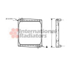46002012 VAN WEZEL Радиатор, охлаждение двигателя