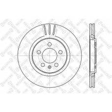 6020-4735V-SX STELLOX Тормозной диск