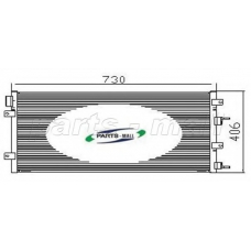 PXNCY-011 Parts mall Конденсатор, кондиционер