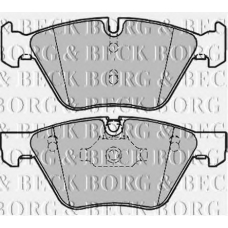 BBP1945 BORG & BECK Комплект тормозных колодок, дисковый тормоз