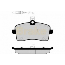 PA1574 BRAKE ENGINEERING Комплект тормозных колодок, дисковый тормоз