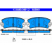 13.0460-3961.2 ATE Комплект тормозных колодок, дисковый тормоз
