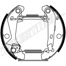 6051 TRUSTING Комплект тормозных колодок