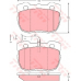 GDB1093 TRW Комплект тормозных колодок, дисковый тормоз