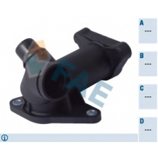 54386 FAE Фланец охлаждающей жидкости