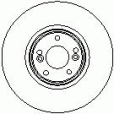 6505 00 KAWE Тормозной диск