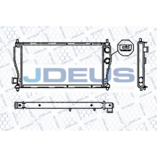 RA0020160 JDEUS Радиатор, охлаждение двигателя