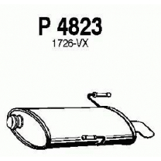 P4823 FENNO Глушитель выхлопных газов конечный