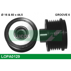 LOPA0129 TRW Механизм свободного хода генератора