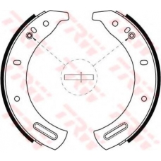 GS6107 TRW Комплект тормозных колодок