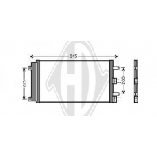 8348510 DIEDERICHS Конденсатор, кондиционер