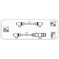 ABM75 JANMOR Комплект проводов зажигания