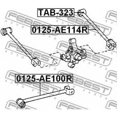 TAB-323 FEBEST Подвеска, рычаг независимой подвески колеса