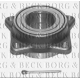 BWK580 BORG & BECK Комплект подшипника ступицы колеса