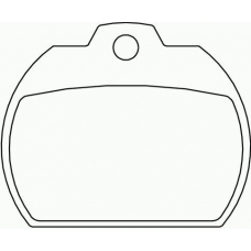 T0205 PAGID Комплект тормозных колодок, дисковый тормоз