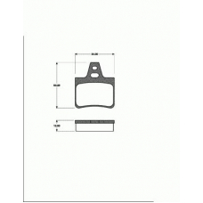 1501221923 S.b.s. Комплект тормозных колодок, дисковый тормоз