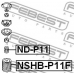 NSHB-P11F FEBEST Защитный колпак / пыльник, амортизатор