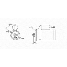 943251227010 MAGNETI MARELLI Стартер