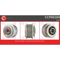 CCP90204 CASCO Ременный шкив, генератор