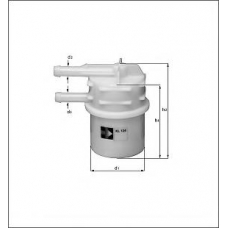 KL 124 KNECHT Топливный фильтр