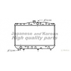 T552-22 ASHUKI Радиатор, охлаждение двигателя