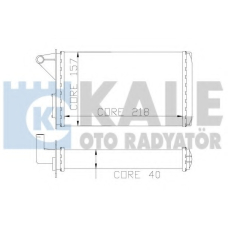 117100 KALE OTO RADYATOR Теплообменник, отопление салона