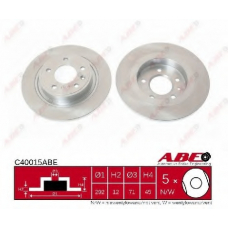 C40015ABE ABE Тормозной диск