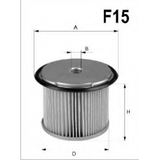 WF8308 QUINTON HAZELL Фильтр топливный