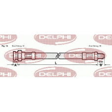 LH0389 DELPHI Тормозной шланг