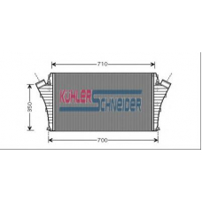 0670131 KUHLER SCHNEIDER Интеркулер