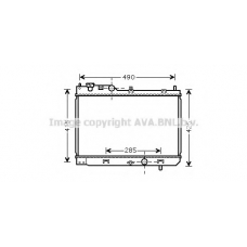 MZ2214 AVA Радиатор, охлаждение двигателя