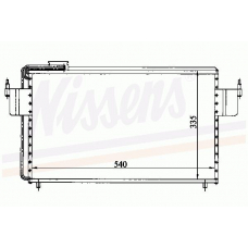 94102 NISSENS Конденсатор, кондиционер