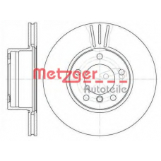 6514.10 METZGER Тормозной диск