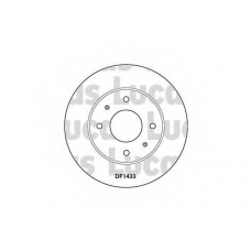 DF1433 TRW Тормозной диск