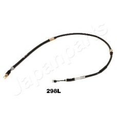 BC-298L JAPANPARTS Трос, стояночная тормозная система