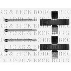 BBK1191 BORG & BECK Комплектующие, колодки дискового тормоза