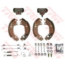 BK1143 TRW Комплект тормозных колодок