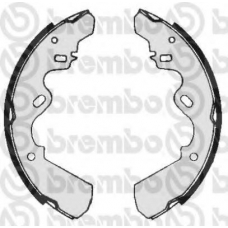 S 34 504 BREMBO Комплект тормозных колодок