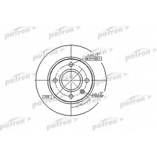 PBD2753 PATRON Тормозной диск