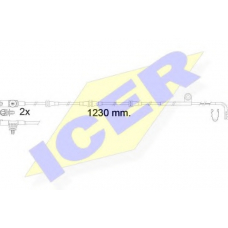 610616 E C ICER Сигнализатор, износ тормозных колодок