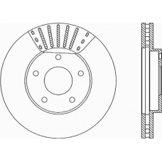 BDA1986.20 OPEN PARTS Тормозной диск