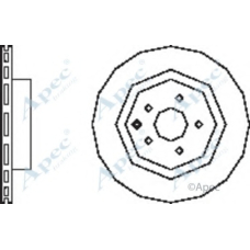 DSK2502 APEC Тормозной диск