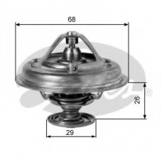 TH10078G1 GATES Термостат, охлаждающая жидкость