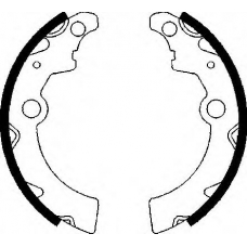 BS1100 QUINTON HAZELL Комплект тормозных колодок