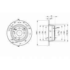 78BD9041 ICER Тормозной диск