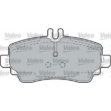 598582 VALEO Комплект тормозных колодок, дисковый тормоз