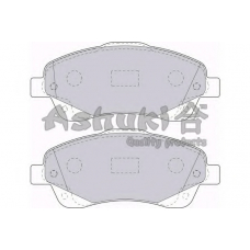 T112-58O ASHUKI Комплект тормозных колодок, дисковый тормоз